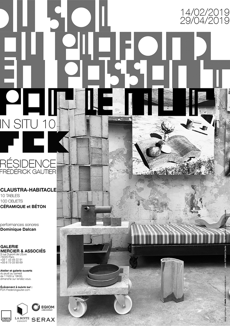 AND - Création Affiche In situ FCK - Frédérick Gautier